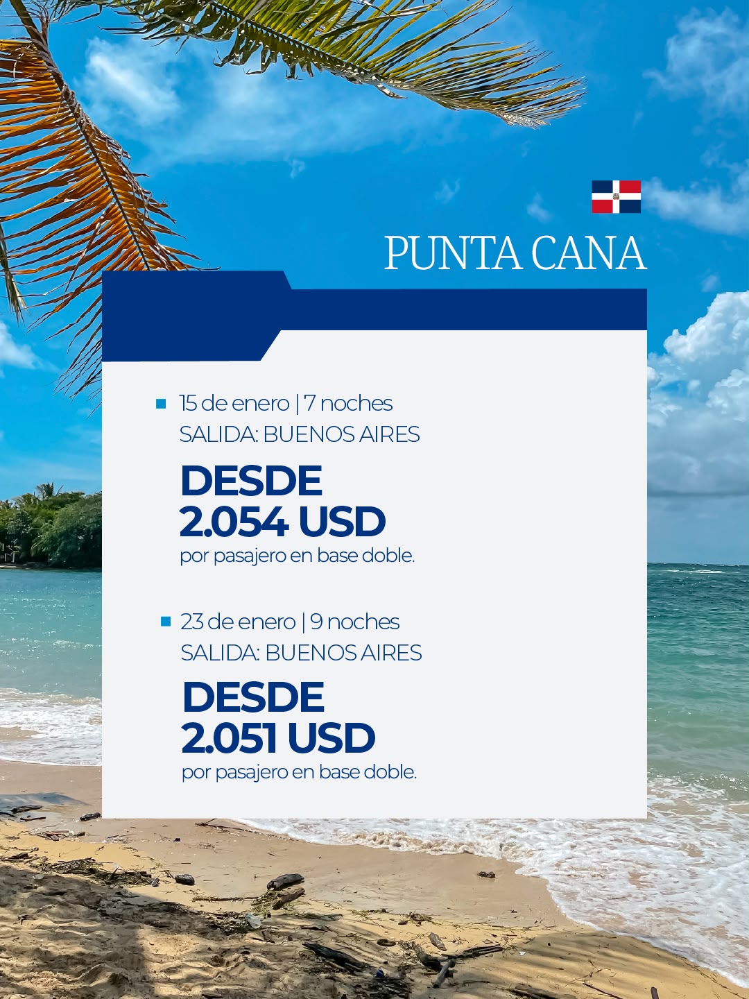 PUNTA CANA - desde Buenos Aires